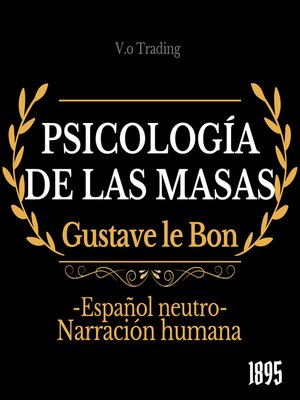 cover image of Psicología de las masas